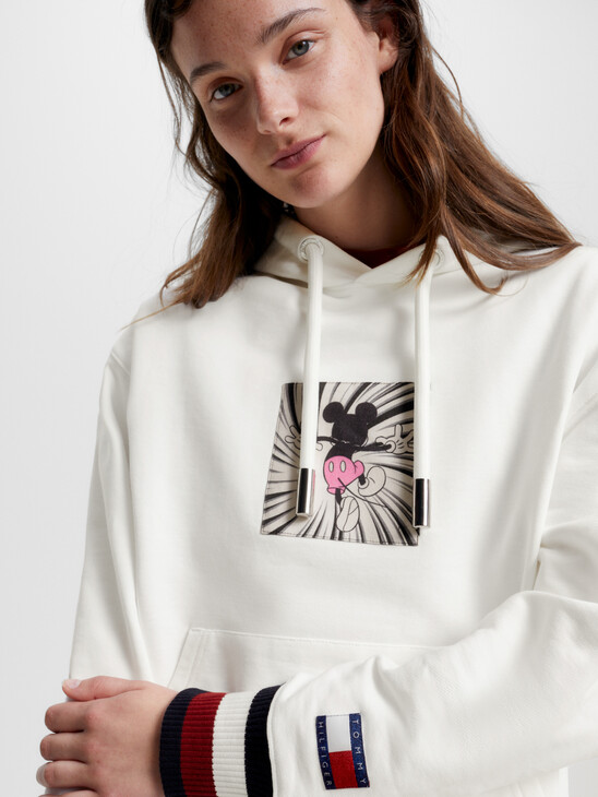 DISNEY X TOMMY PATCH RELAXED FIT HOODY