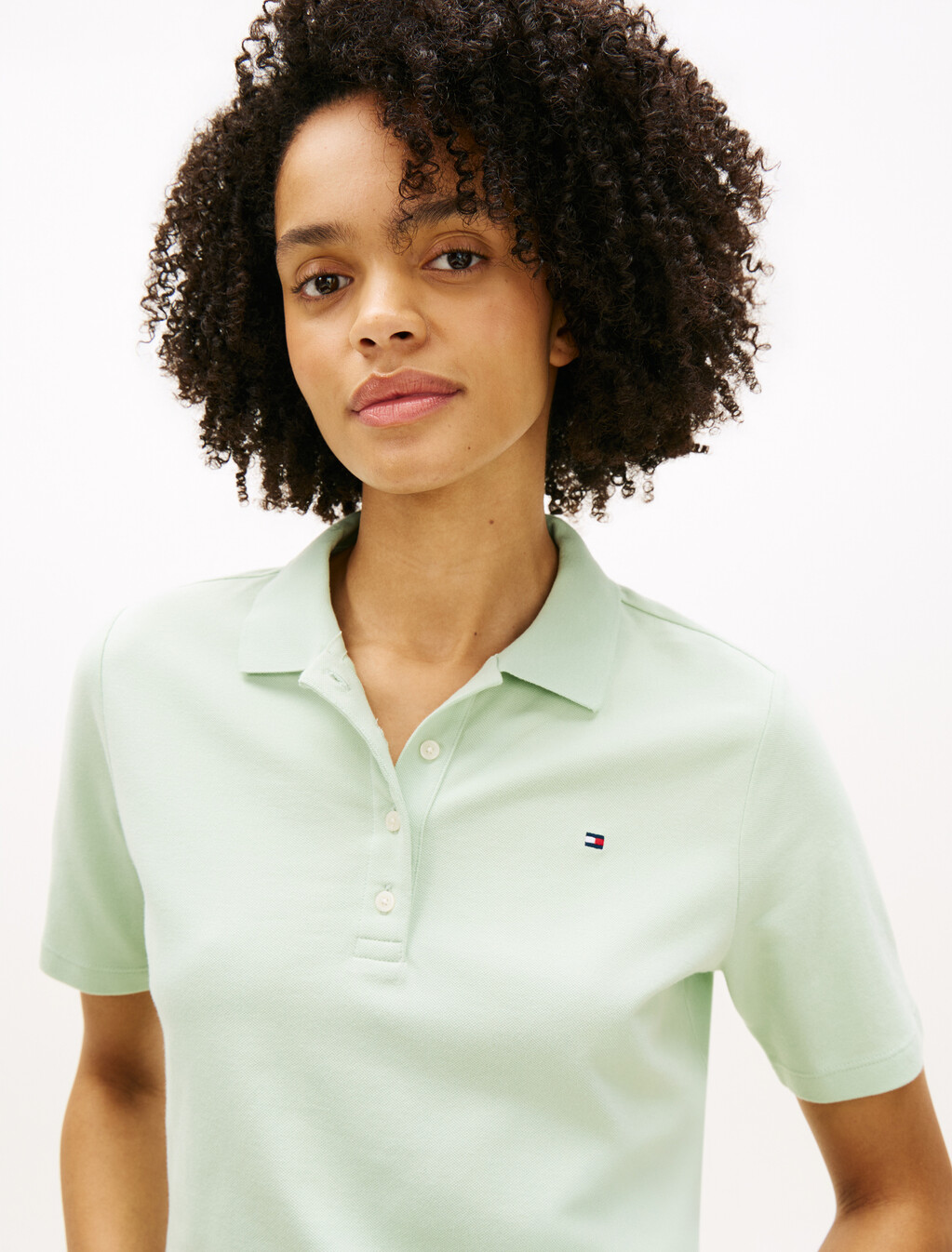 1985 Collection Flag Embroidery Regular Polo, Gentle Jade, hi-res