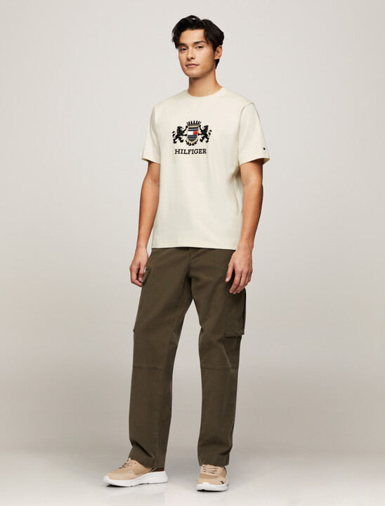 Icon Short Sleeve T-Shirt, Ivory Petal Icon Short Sleeve T-Shirt