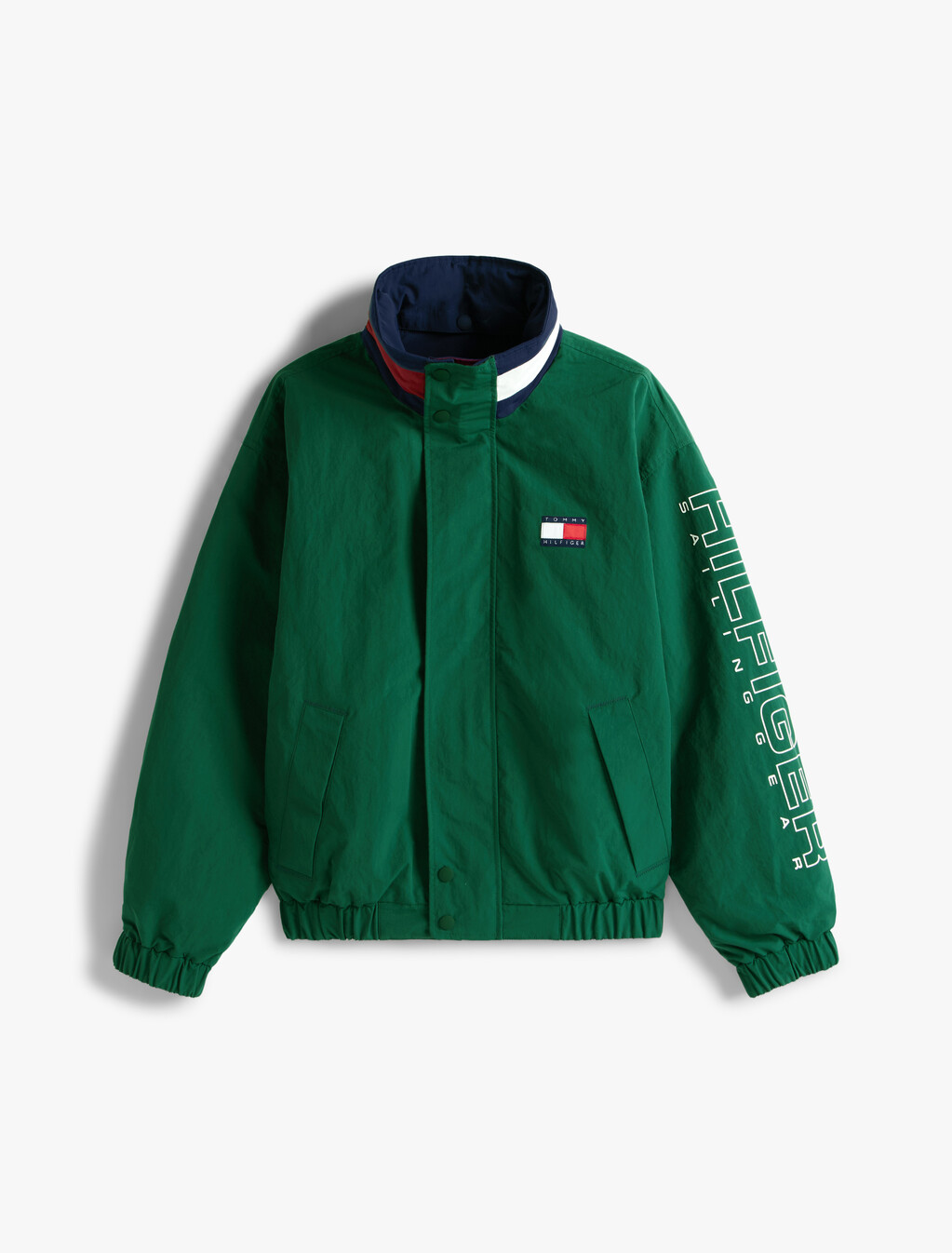 Hilfiger Sailing Reversible Relaxed Jacket, Ornamental Green/Multi, hi-res