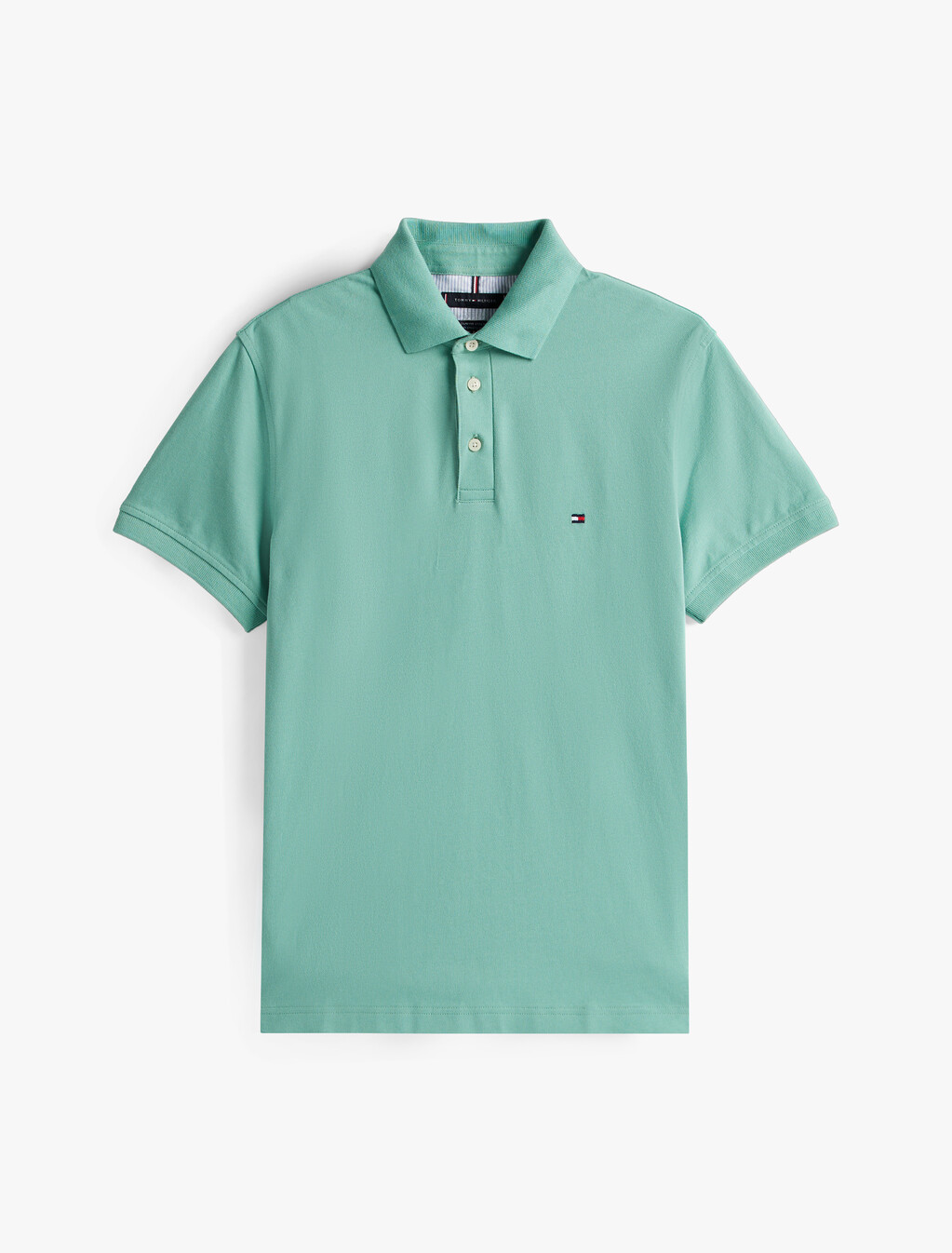 Slim Fit Stretch Polo, Frosted Evergreen, hi-res