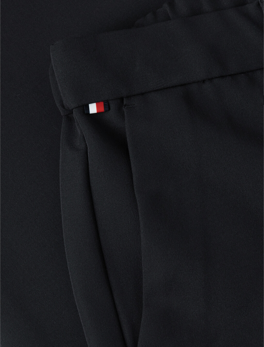 Performance Harlem Regular Tapered Elasticated Trousers, Black, hi-res