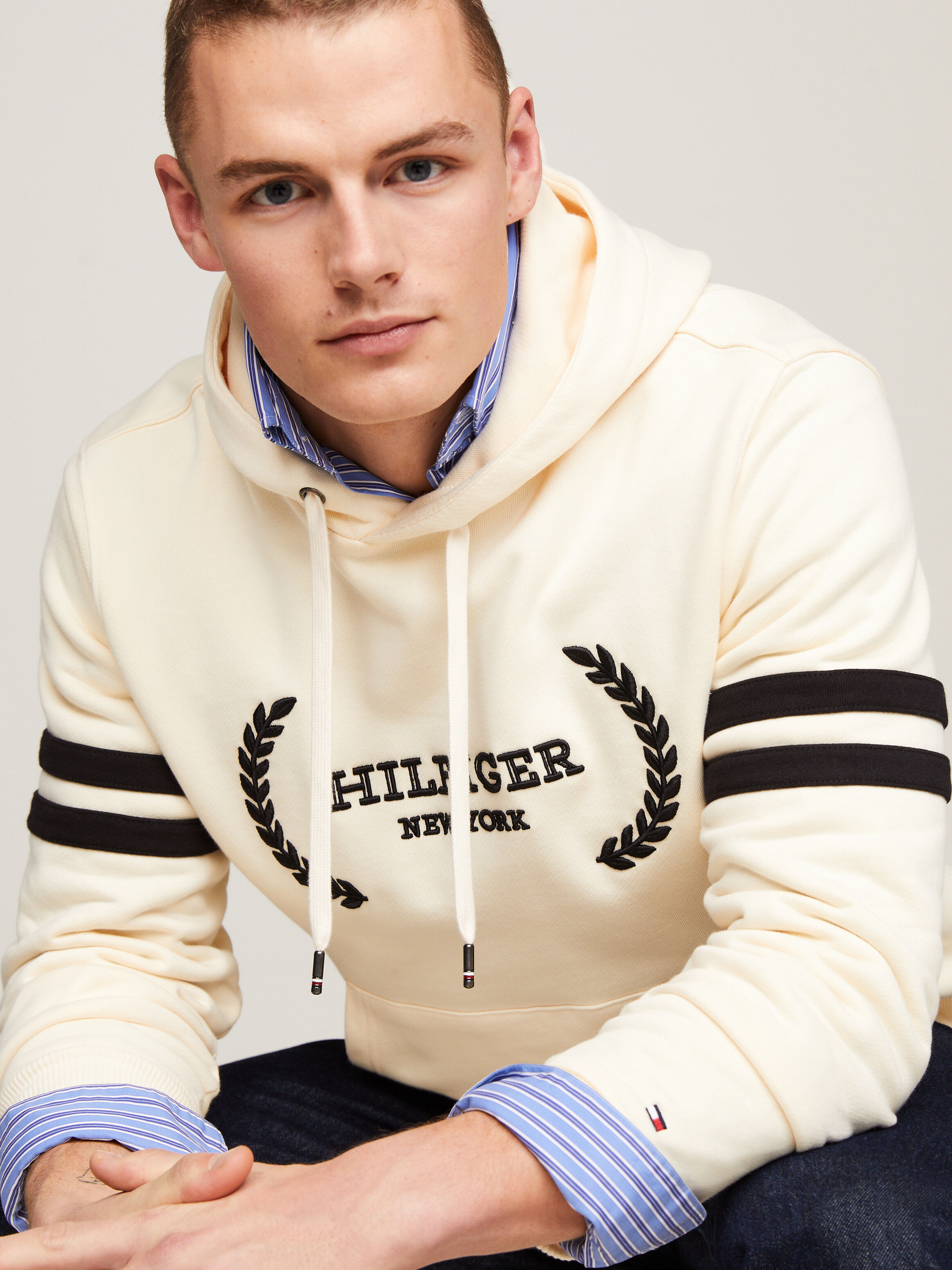 Full zip cheap hoodie tommy hilfiger
