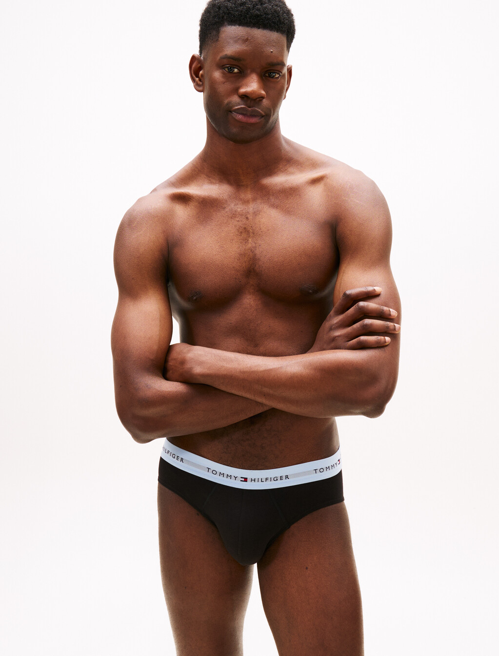 3-Pack Signature Logo Waistband Briefs, Orn Grn/Prp Nvy/Ves Blu, hi-res
