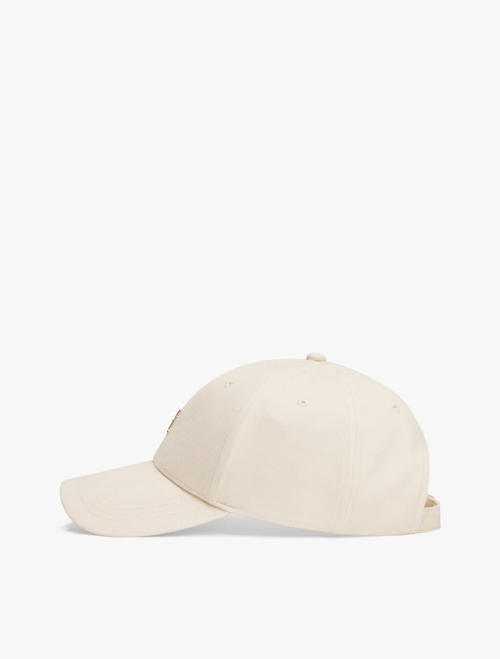 Monogram Applique Cap, Classic Beige, hi-res