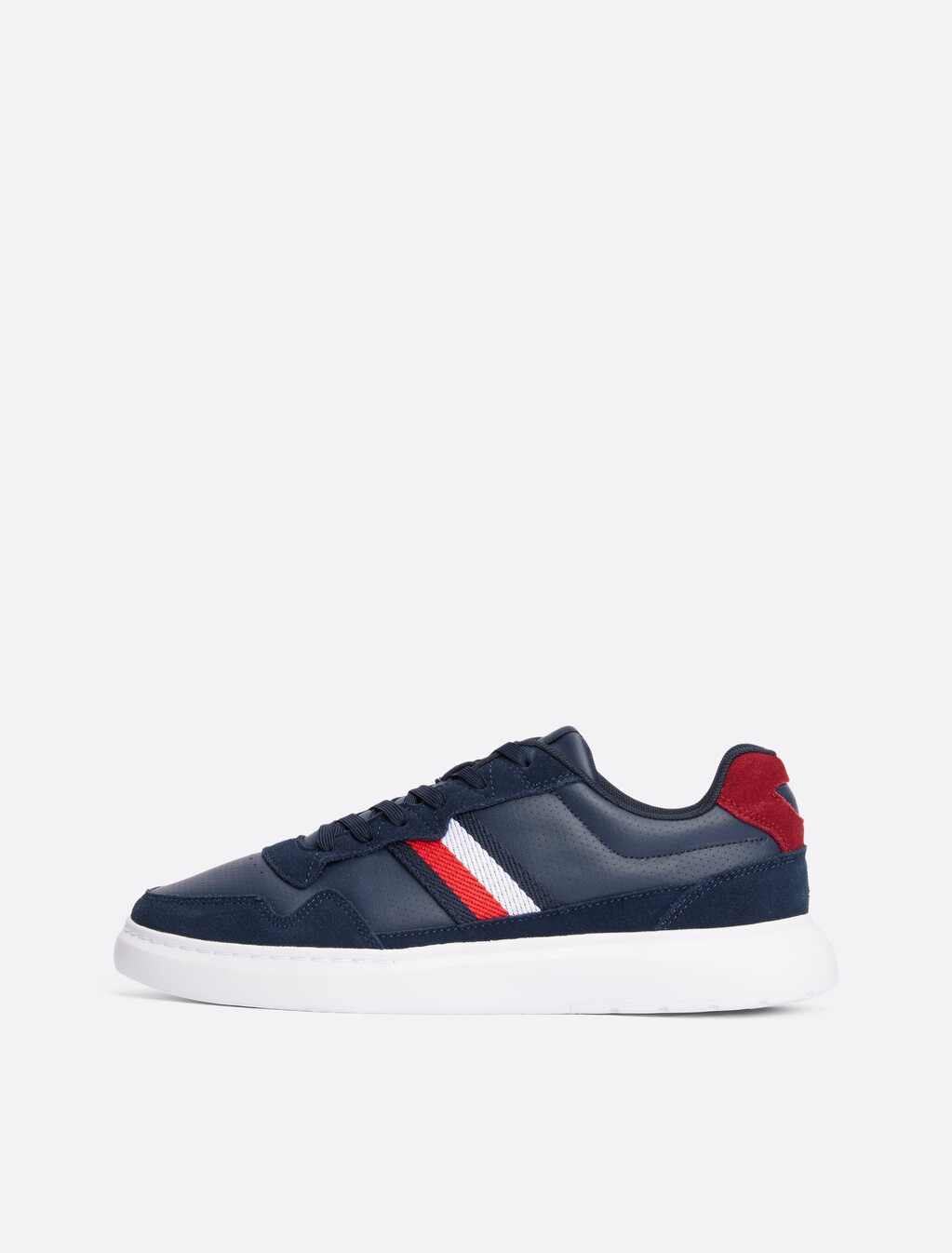 Signature Tape Cupsole Trainers, Dark Night Navy, hi-res