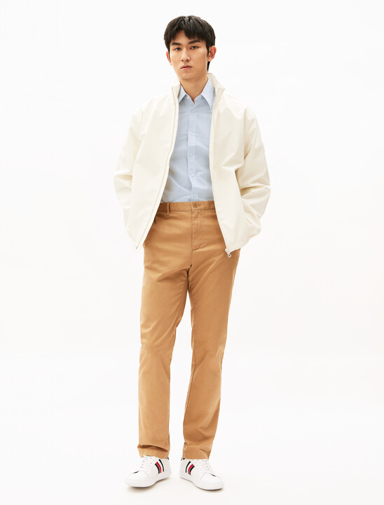 Stretch Poplin Stripe Shirt