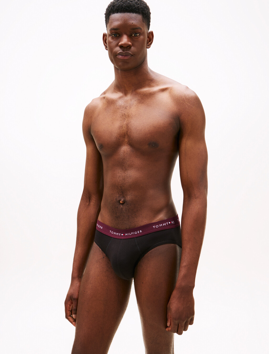 3-Pack Signature Logo Waistband Briefs, Dp Brg/Blu Com/Des Sky, hi-res