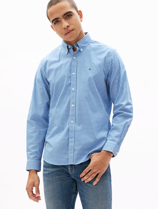 Lightweight Oxford Gingham Shirt