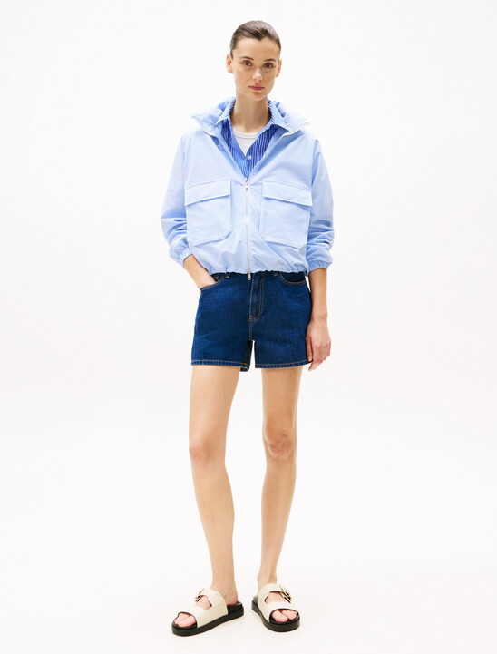 Seersucker Windbreaker
