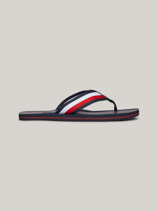 Signature Tape Strap Flip-Flops