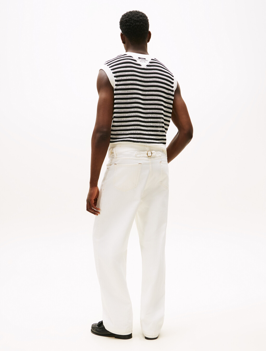 The APXGP Collection Relaxed Straight Leg Jeans, Ecru, hi-res
