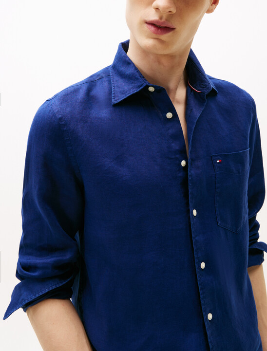 Piece Dye Linen Shirt