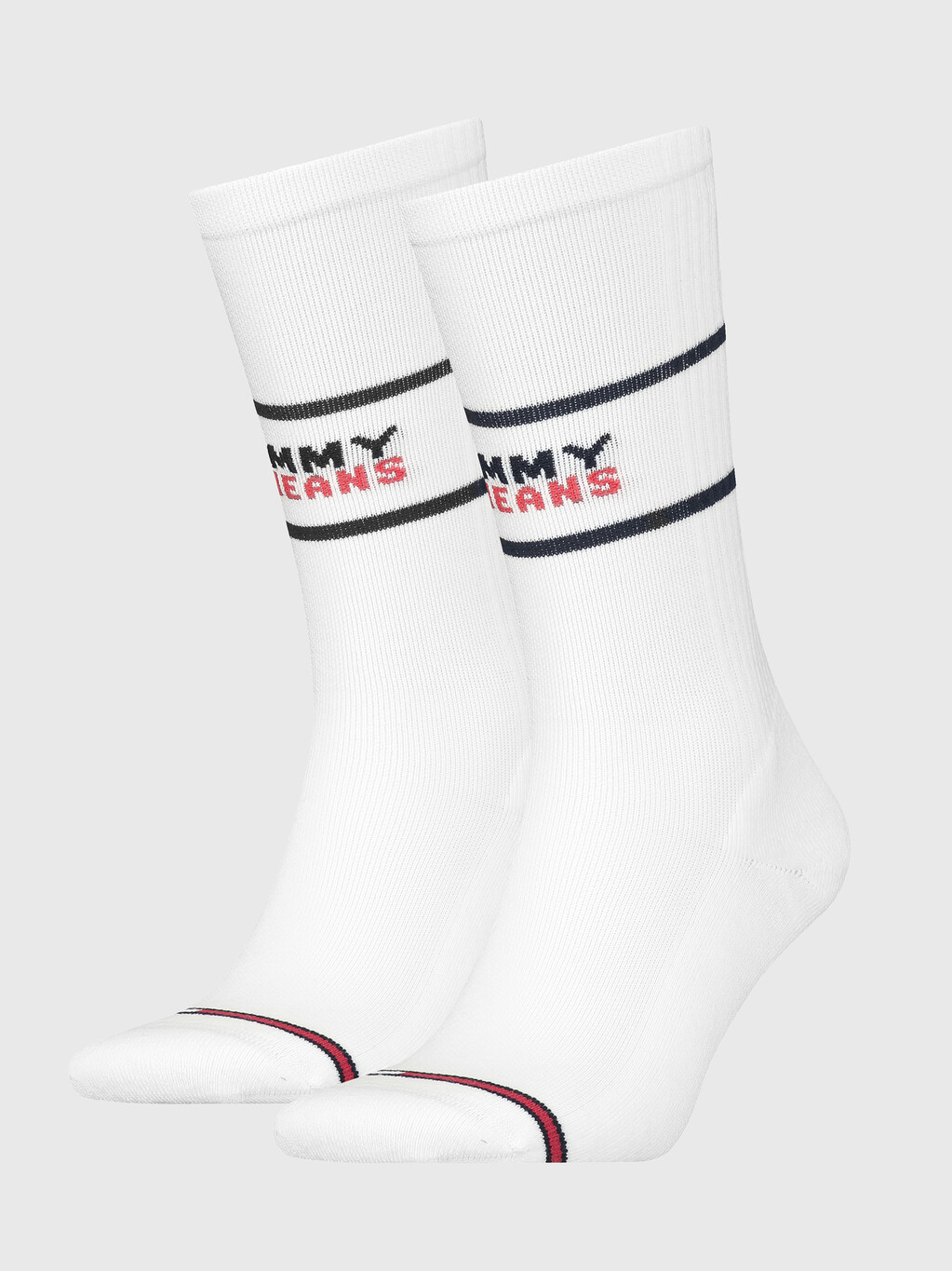 Tommy Hilfiger Unisex Socks 2 Pack, 001, hi-res