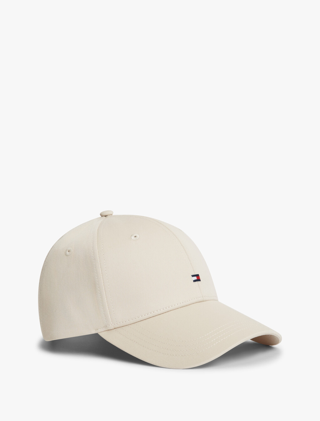 Hilfiger Flag Six-Panel Baseball Cap, Classic Beige, hi-res