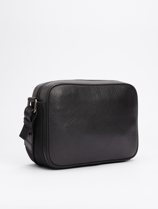 Pebble Grain Leather Reporter Bag