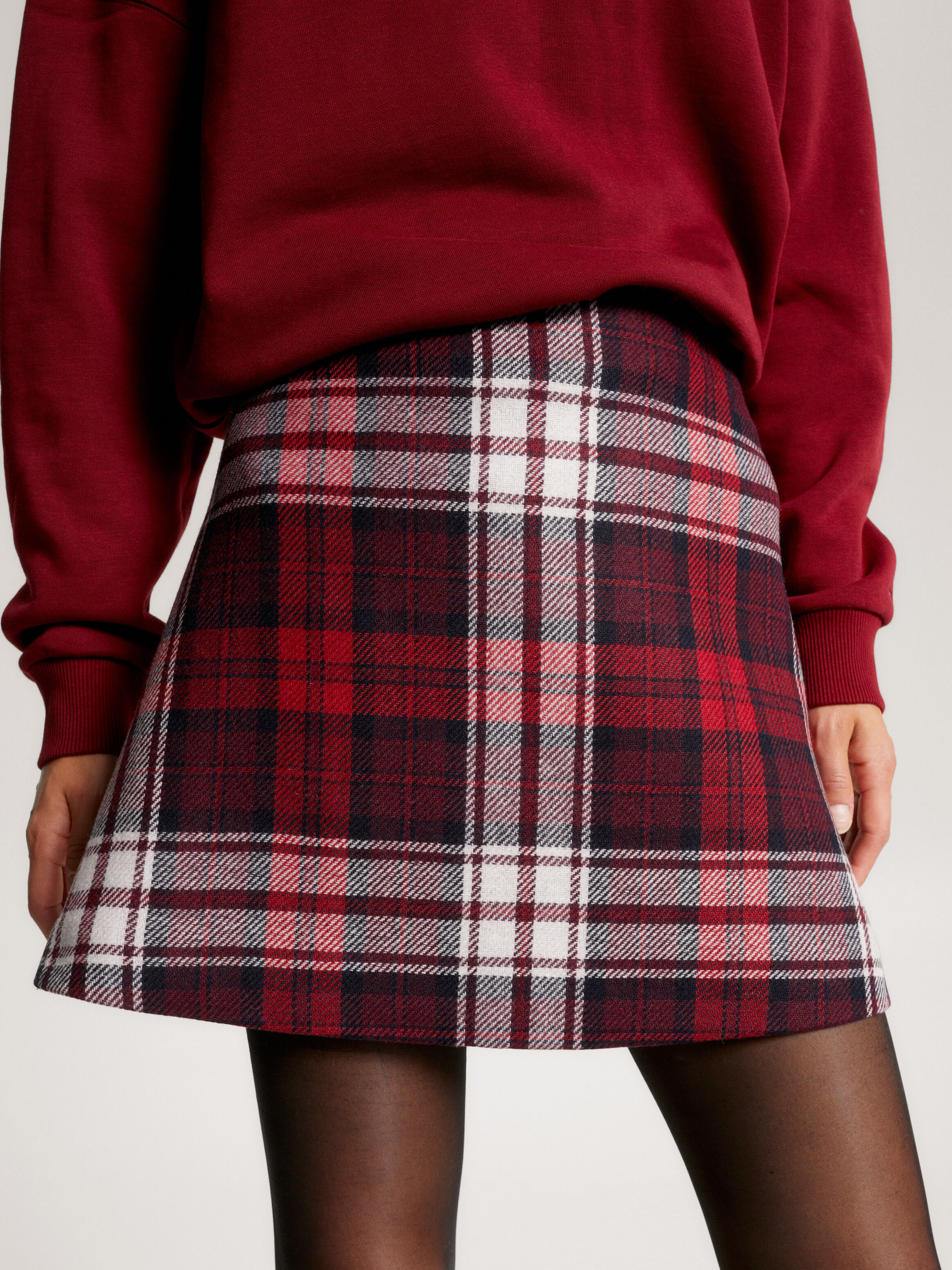 Red long skirt 9mm on sale