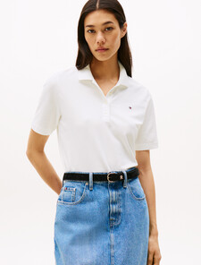 1985 Collection Flag Embroidery Regular Polo, Ecru, hi-res