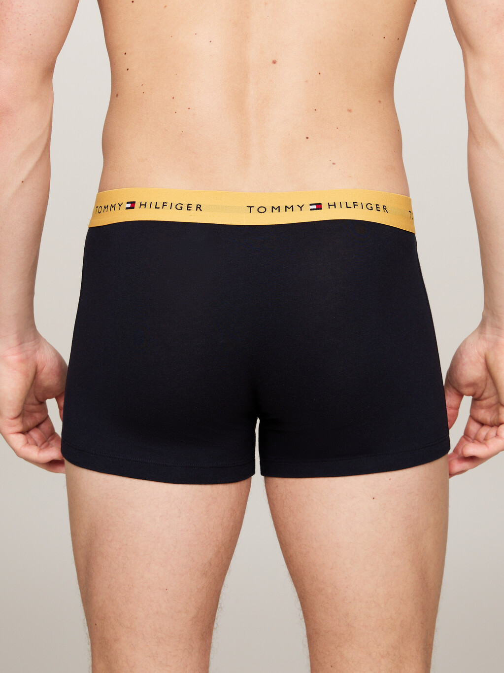 3-Pack Logo Waistband Trunks, Dark Magma/Vib Indigo/City Yellow, hi-res