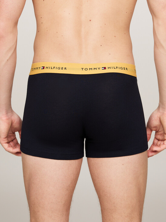 3-Pack Logo Waistband Trunks