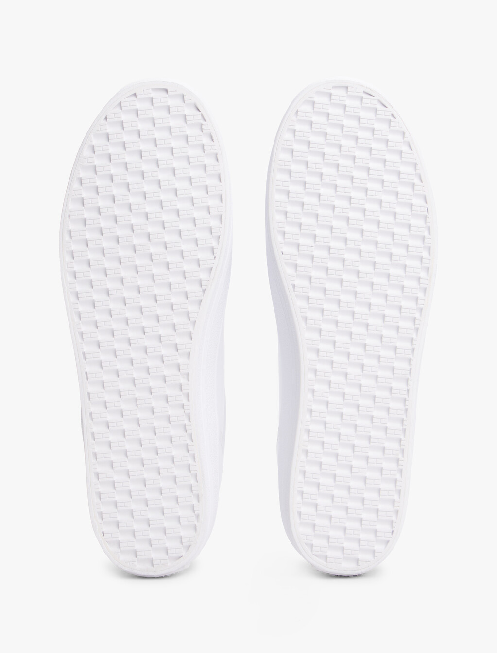 Webbing Vulcanized Leather Sneaker, White, hi-res