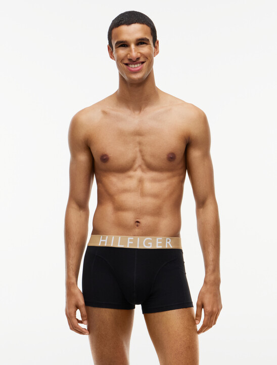 3-Pack Logo Waistband Trunks