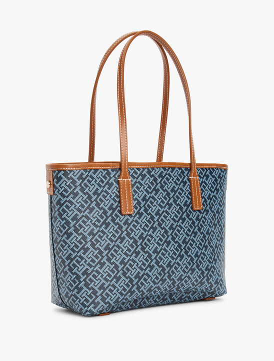 Monogram Leather Mini Tote