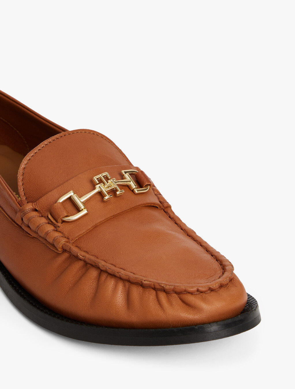 Leather Horsebit Loafers, Cinnamon Bark, hi-res