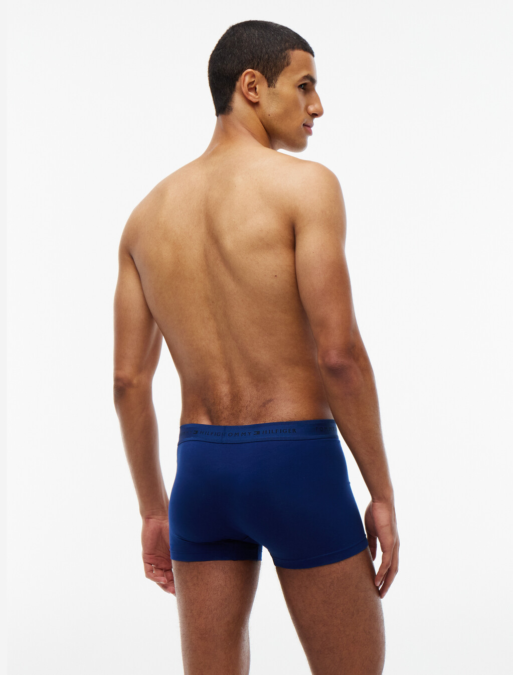 3-Pack Signature Tonal Logo Waistband Trunks, Rich Navy/Desert/Dark Coffee, hi-res
