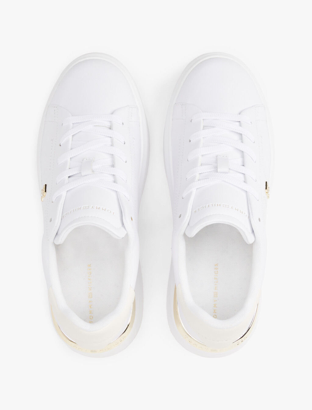 Platform Court Sneaker, White, hi-res