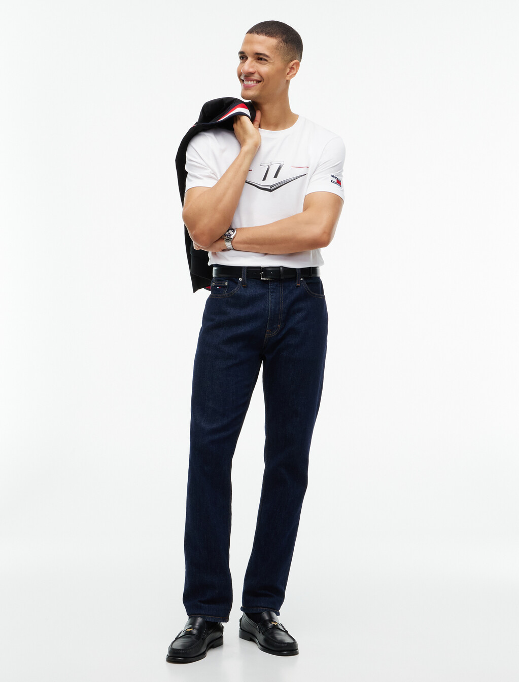 TH x Cadillac Formula 1&reg; Team T-Shirt, White, hi-res
