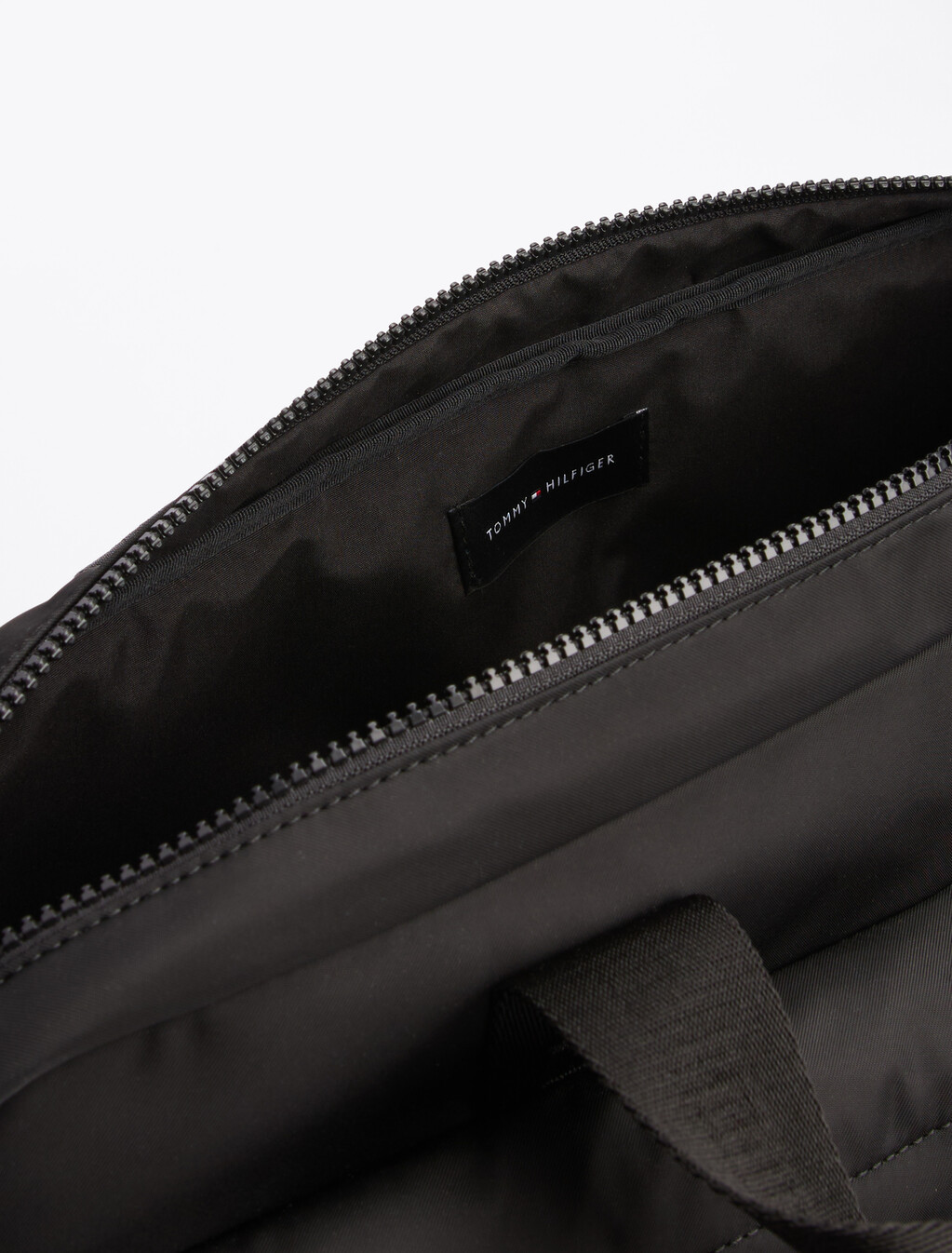 Rubberised Logo Laptop Bag, Black, hi-res