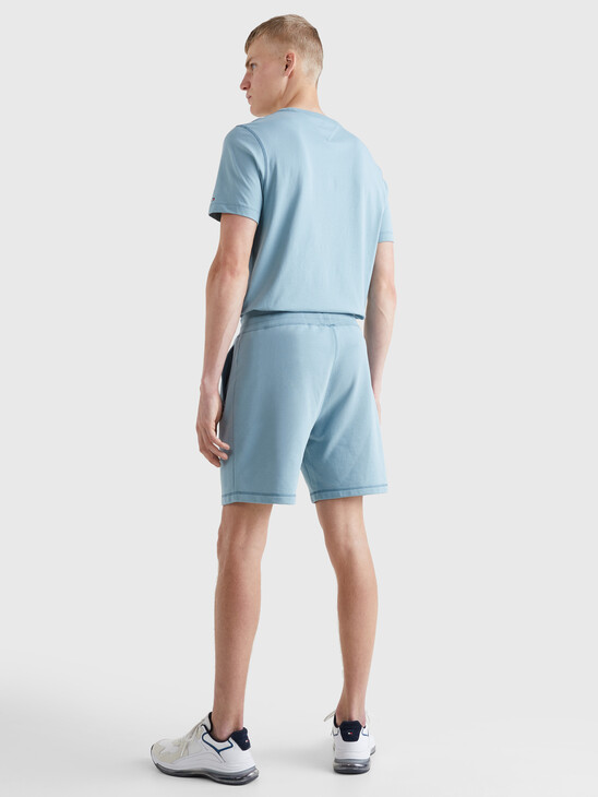 CONTRAST STITCH SWEAT SHORTS