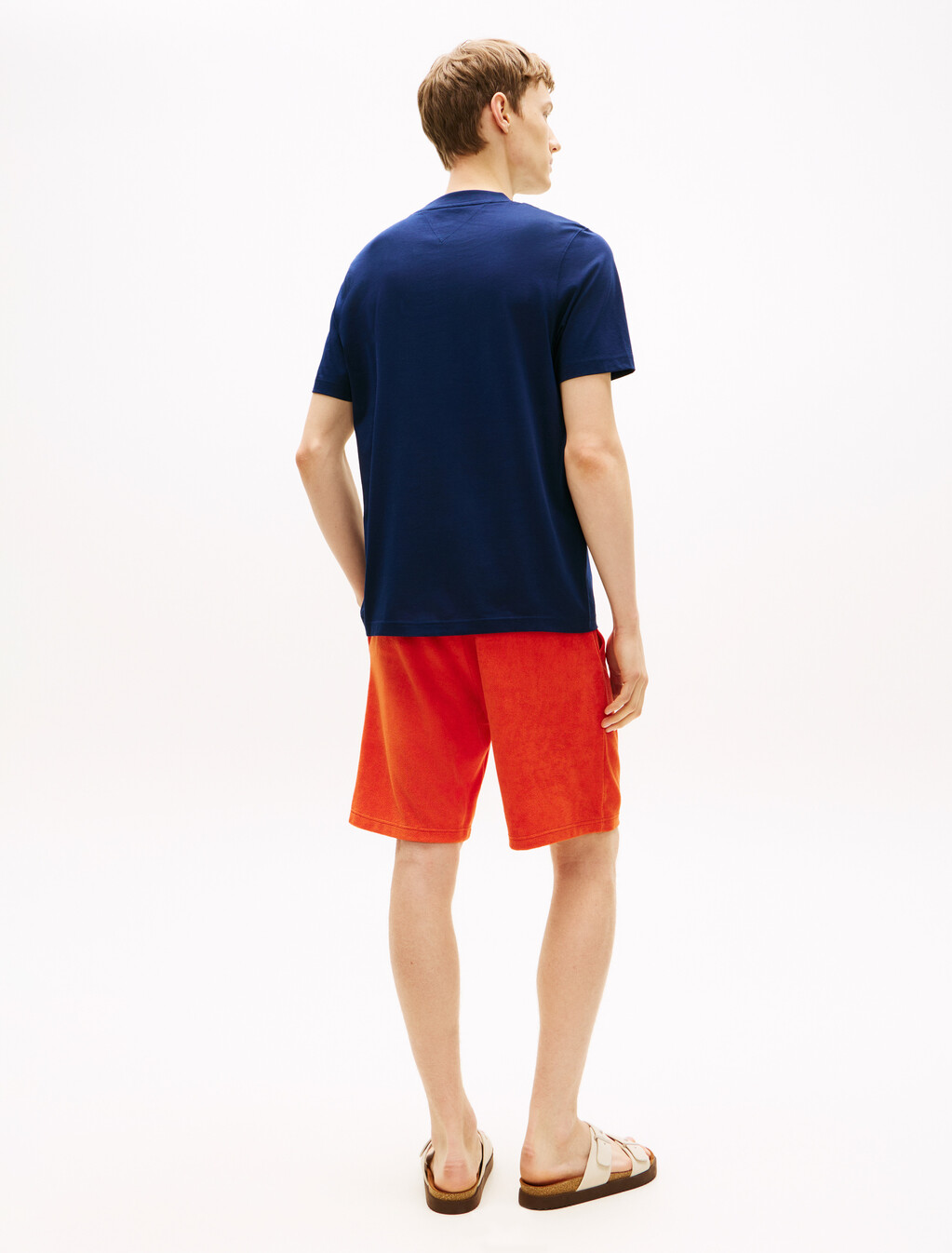 Logo Embroidery Jersey T-Shirt, Carbon Navy, hi-res