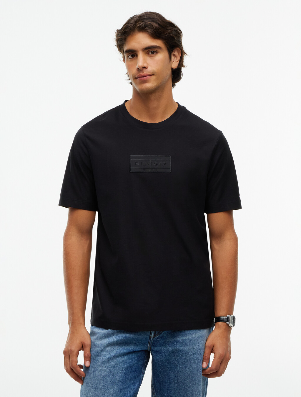 Logo Graphic T-Shirt, Black, hi-res