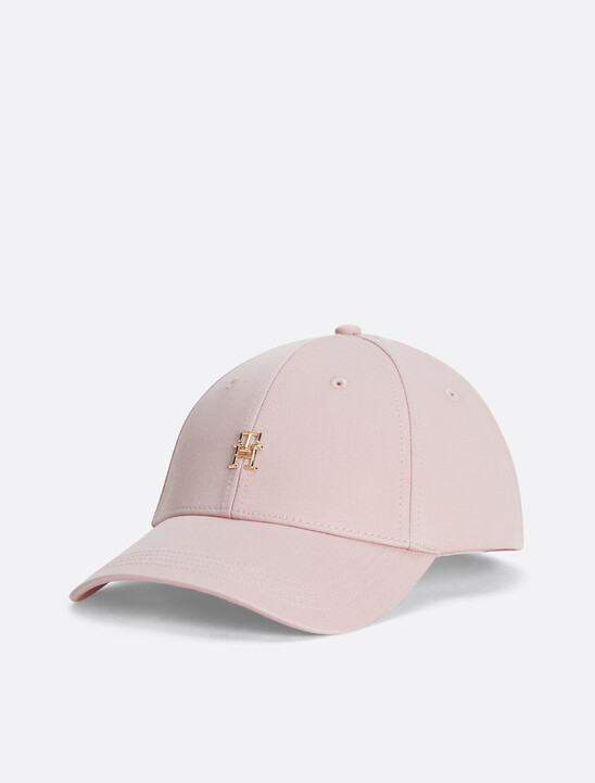 Chic Six Panel Baseball Cap, Foggy Pink Chic Six Panel Baseball Cap