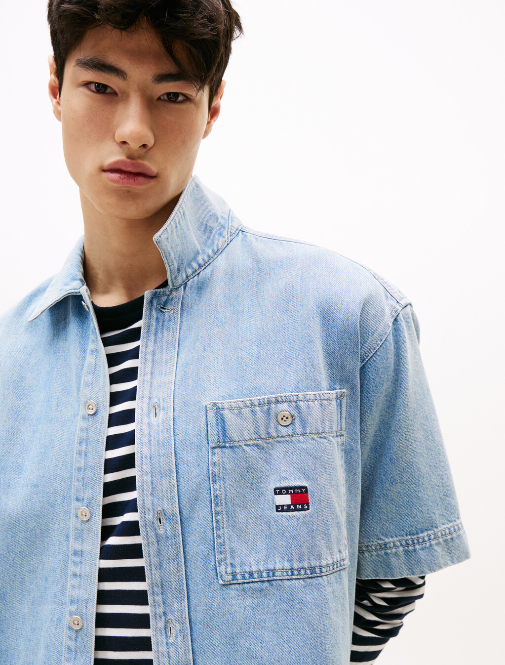 Skater Denim Shirt, Denim Light, hi-res