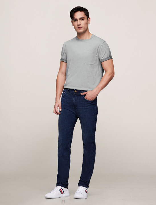 Stretch Cotton Pocket T-Shirt