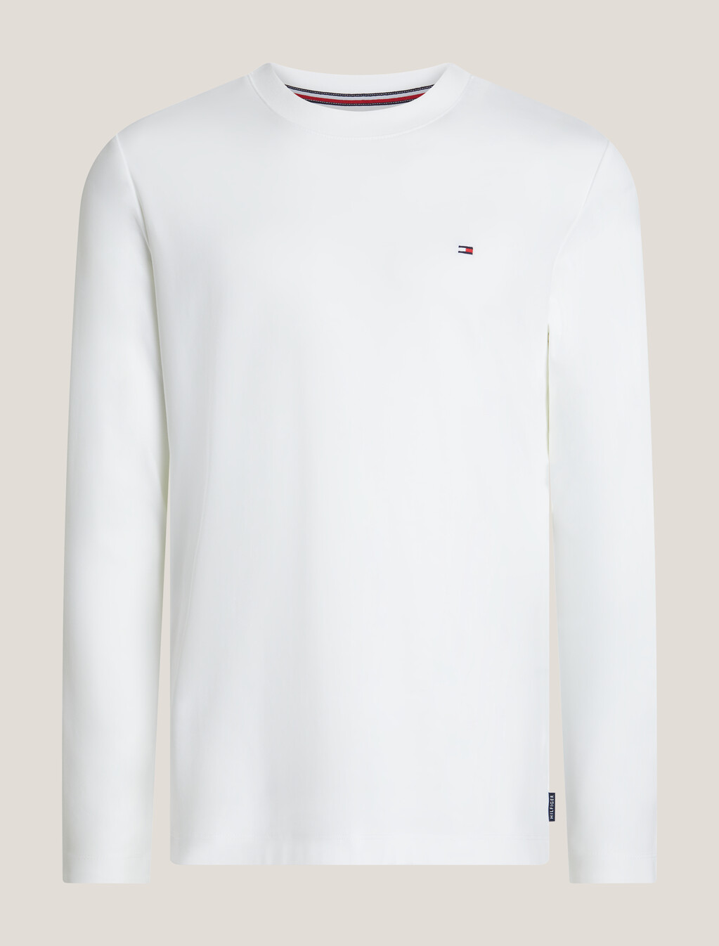 Luxury Long Sleeve T-Shirt, White, hi-res