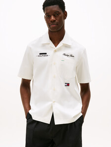 The APXGP Collection Boxy Short Sleeve Shirt, Ivory, hi-res