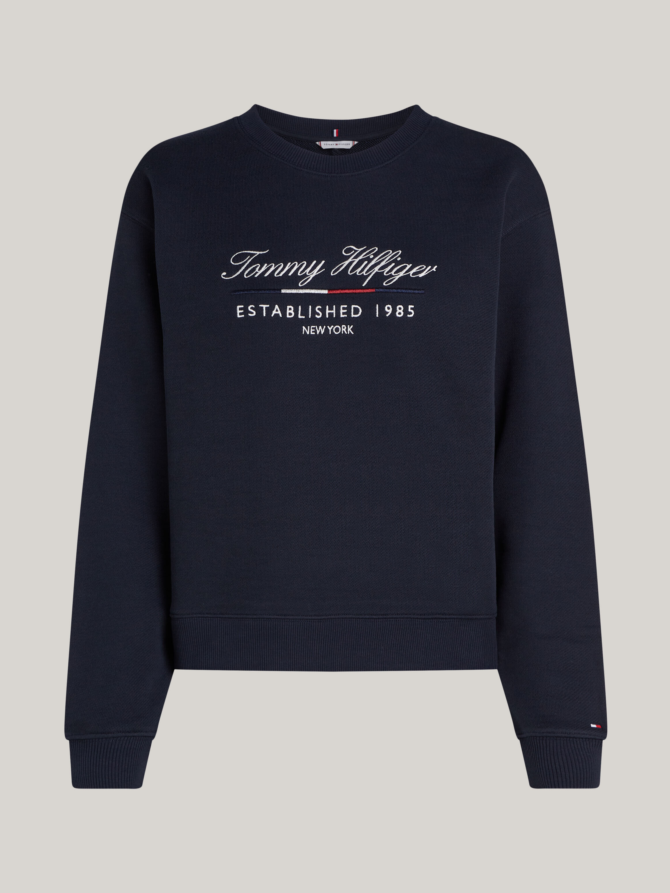 Tommy hilfiger script sweatshirt online