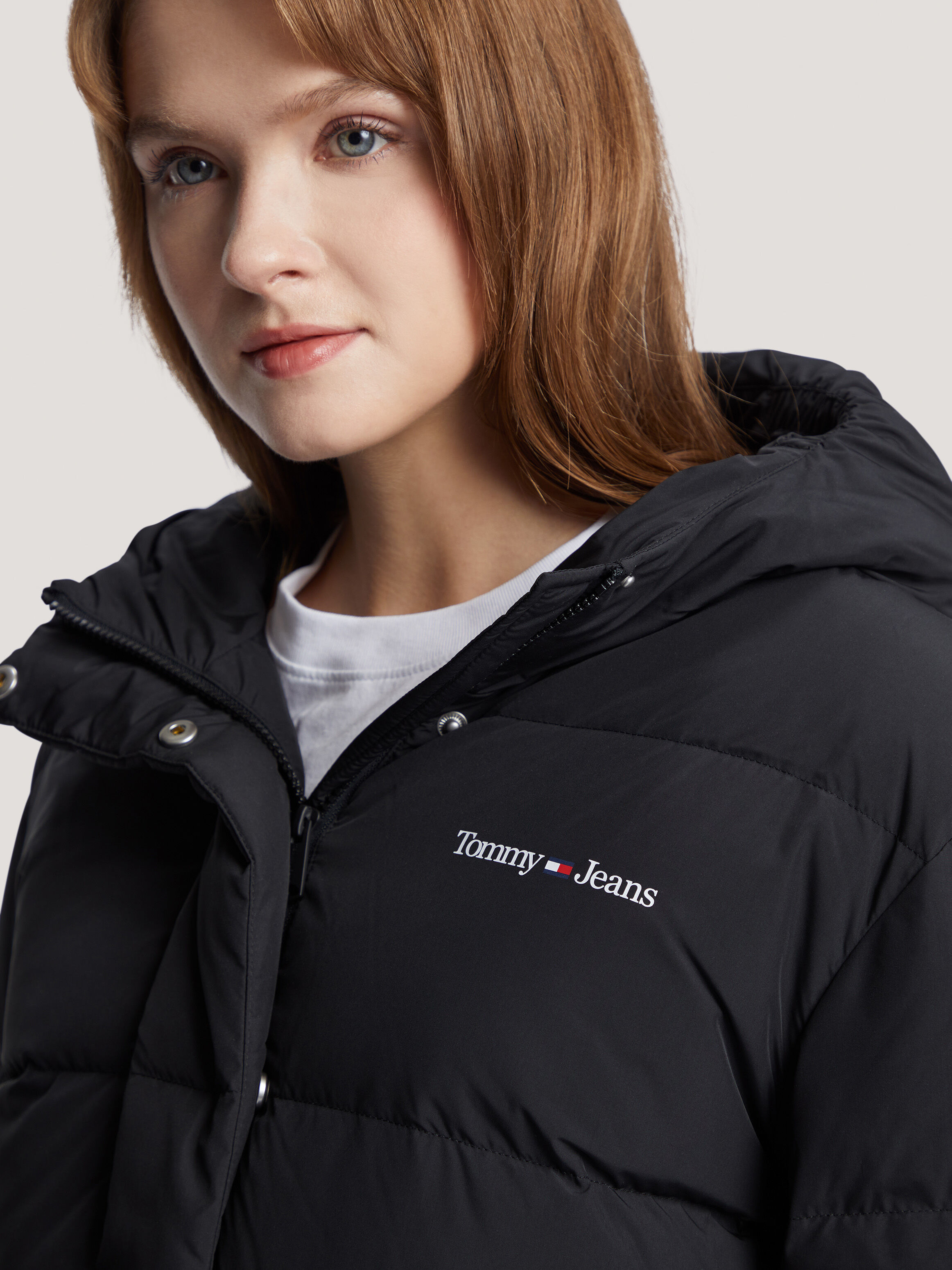 Puffer best sale jacket belt