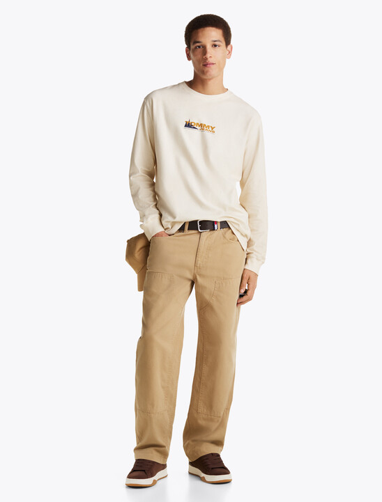 Back Logo Long Sleeve T-Shirt