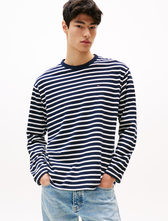 Breton Stripe Slim Long Sleeve T-Shirt