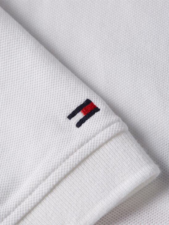 STRIPE LOGO PRINT REGULAR FIT POLO