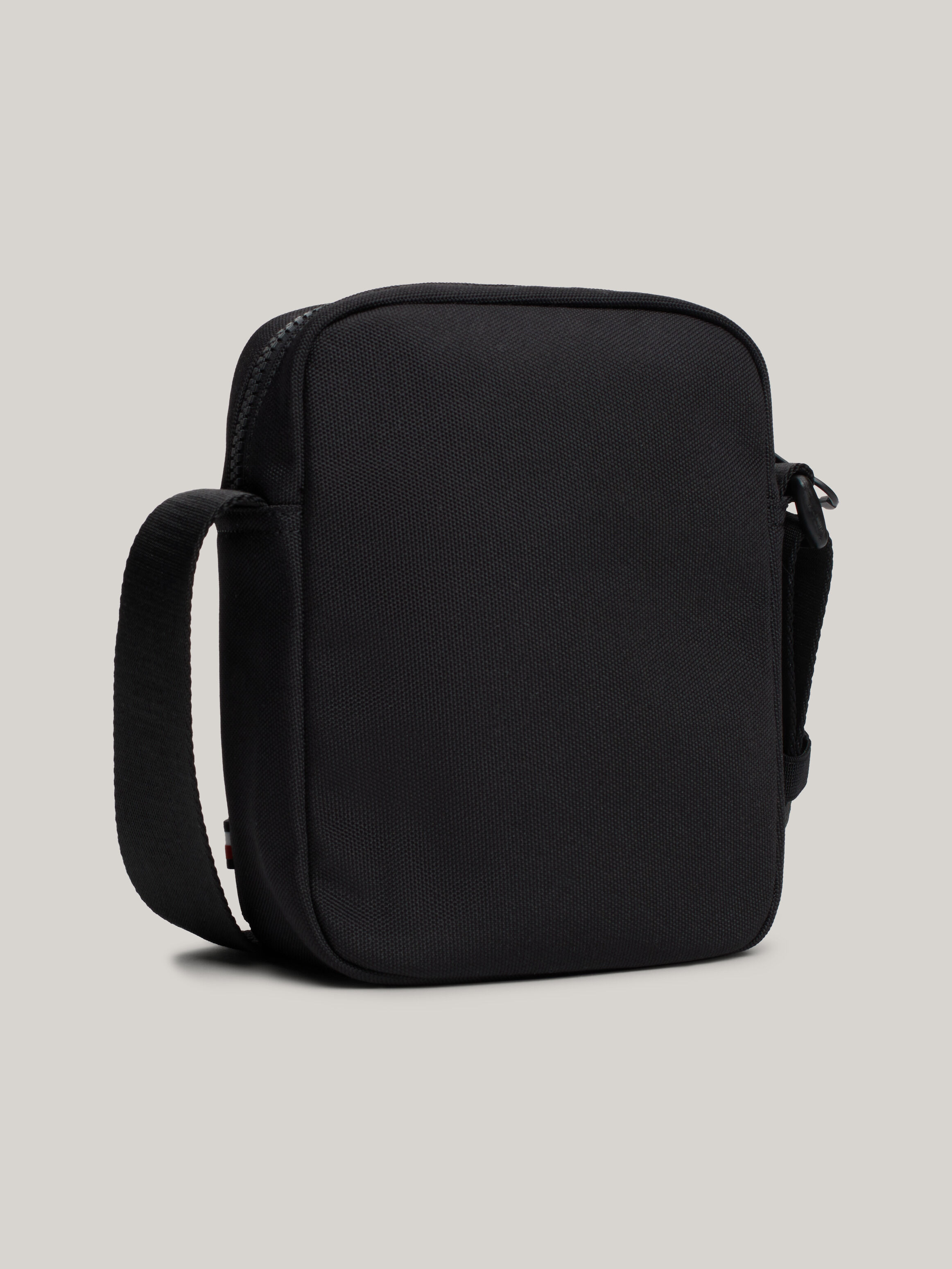 Tommy Hilfiger Logo Mini Reporter Bag in Black