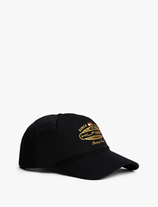 The APXGP Collection Graphic Baseball Cap, Black, hi-res