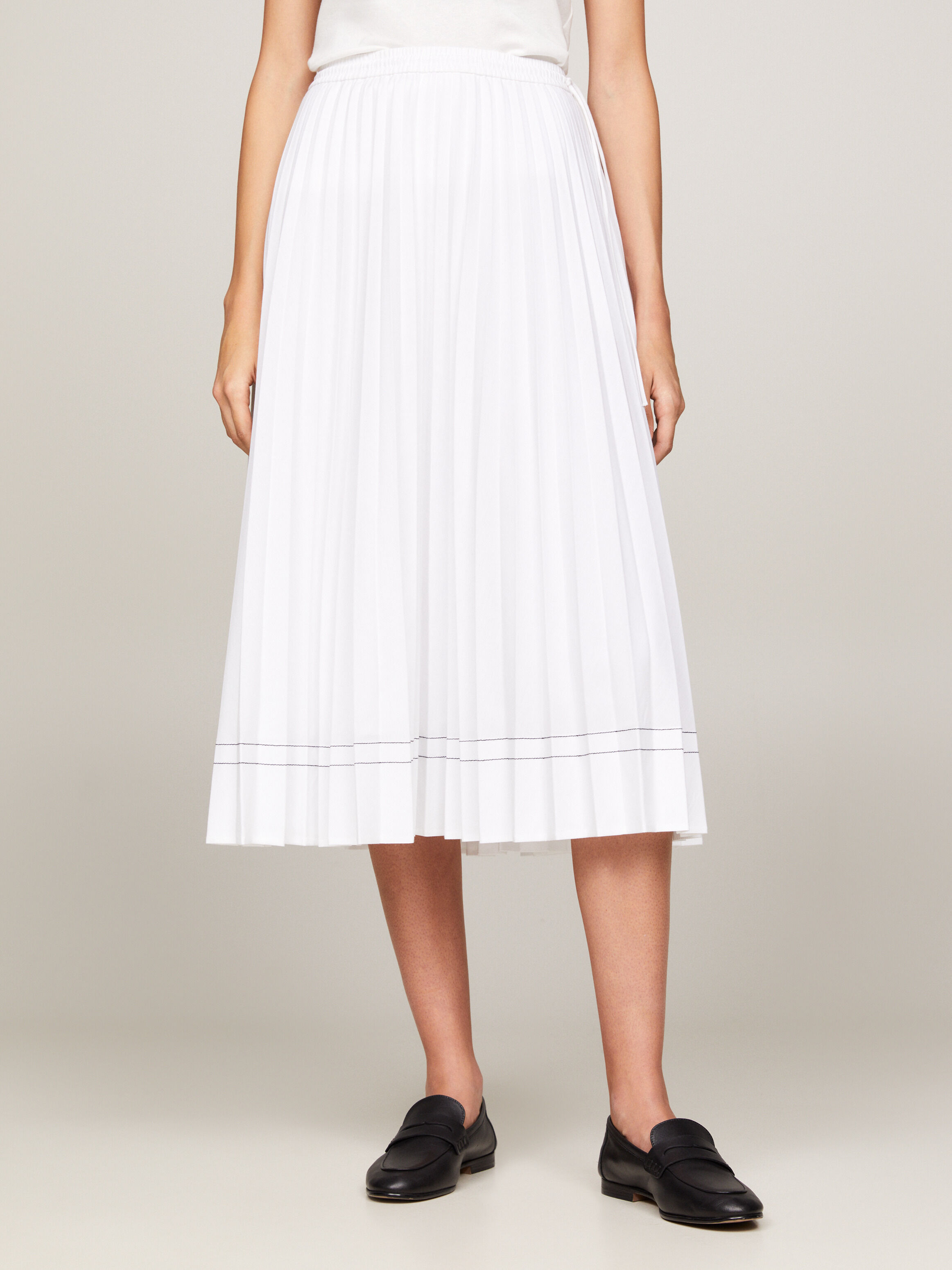 Pleated midi shop skirt singapore