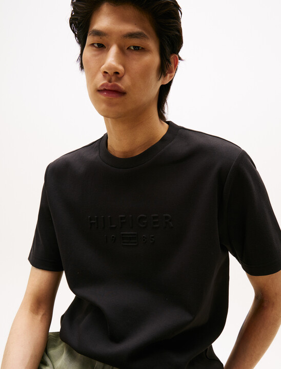 UV Cooling Embossed Logo Pique T-Shirt