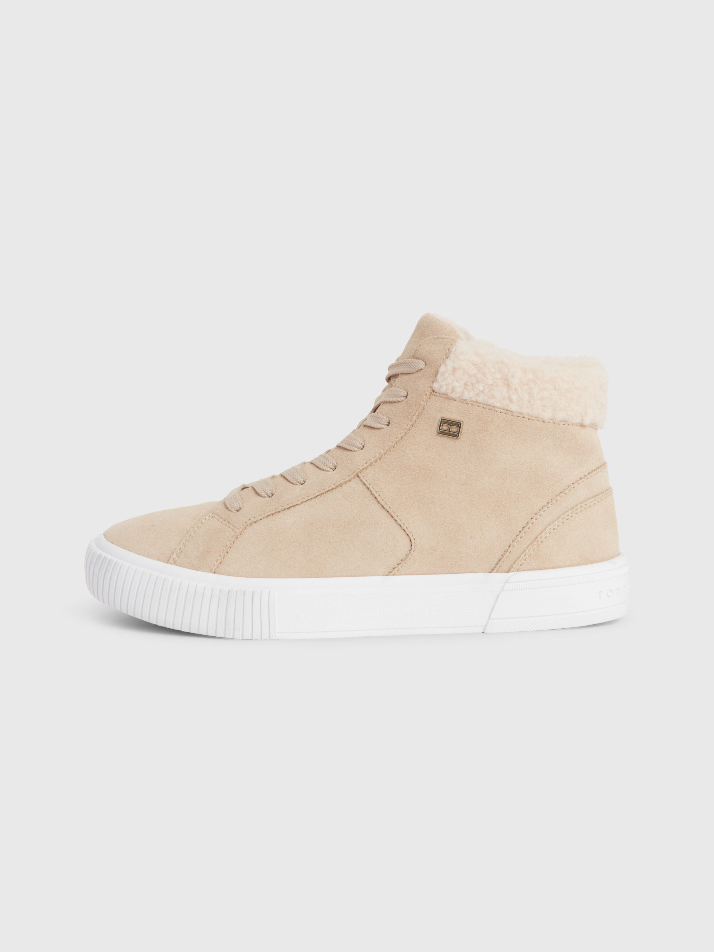 White hightop on sale trainers